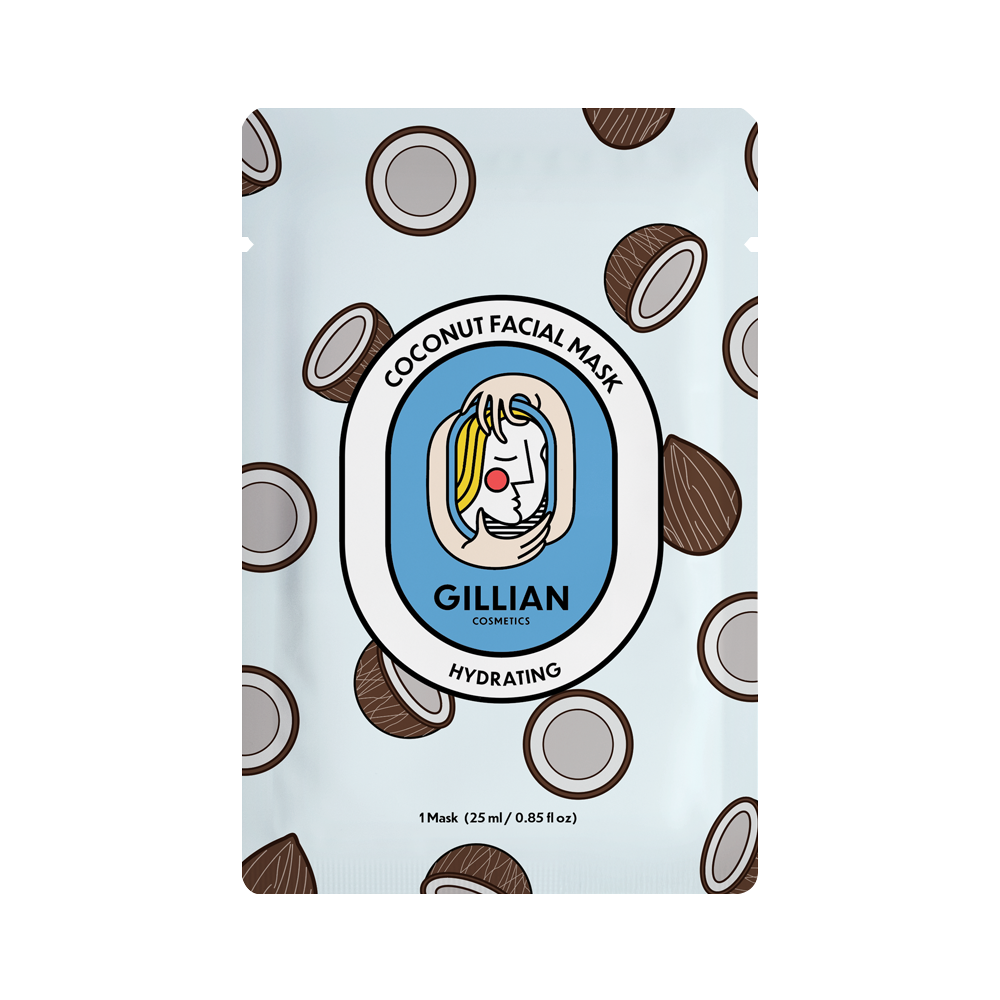 Gillian Cosmetics Coconut (Hydrating) Sheet Mask-0